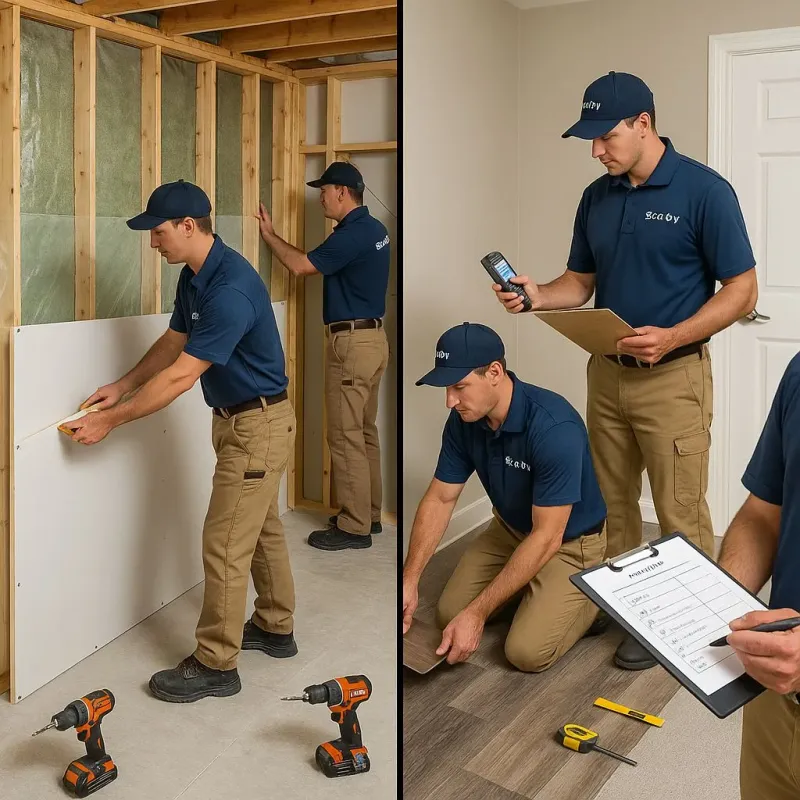 Repairs and Reconstruction process in Upper Montclair, NJ