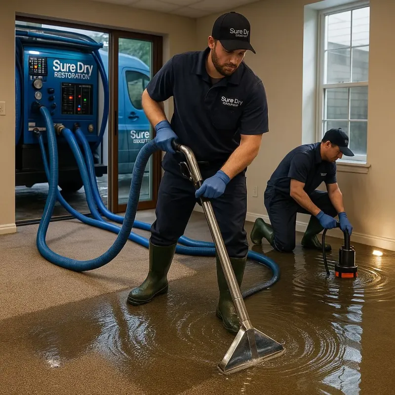 Water Extraction and Removal process in Upper Montclair, NJ